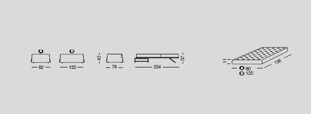 Sofa and sofa bed sizes